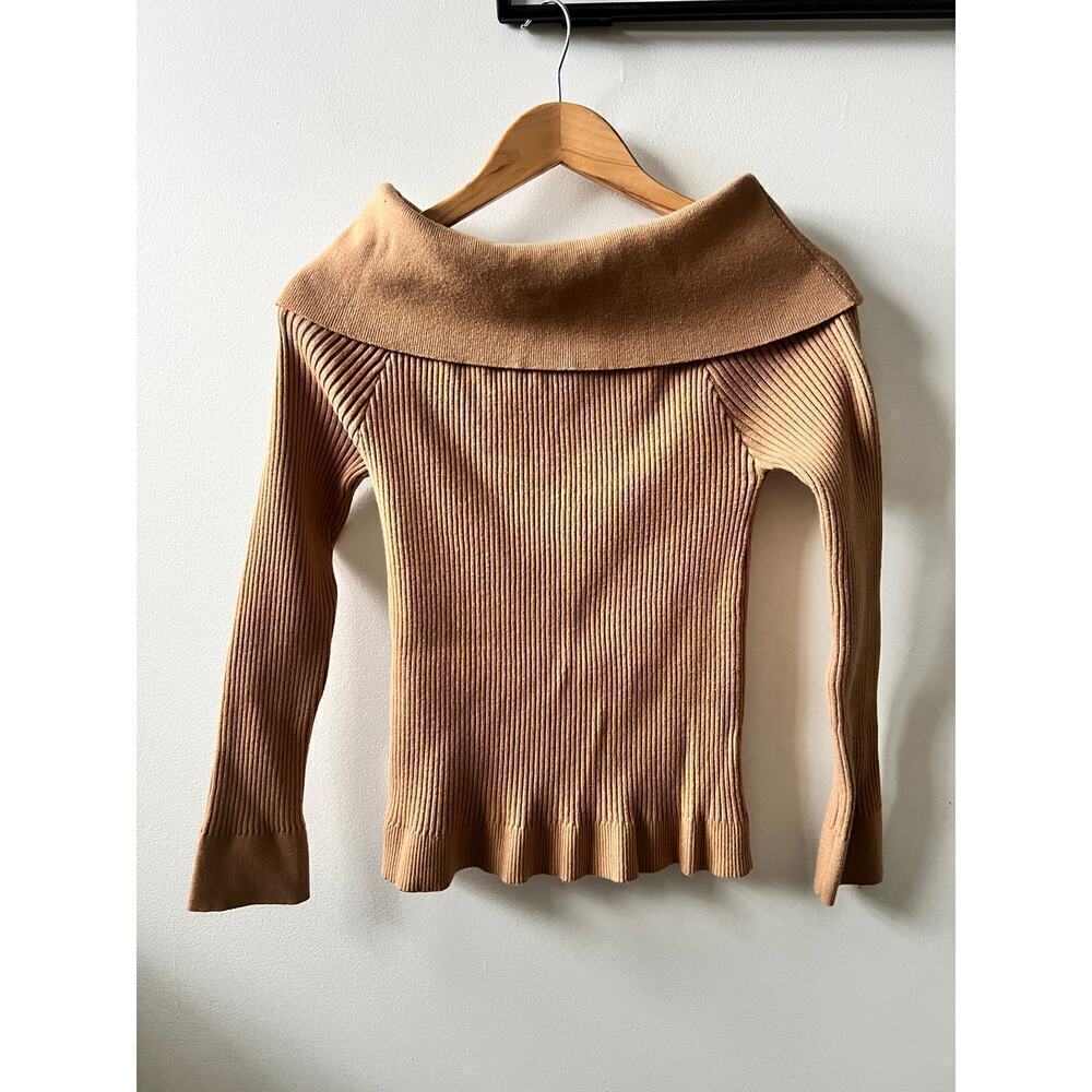 English Factory off the shoulder sweater women's size medium